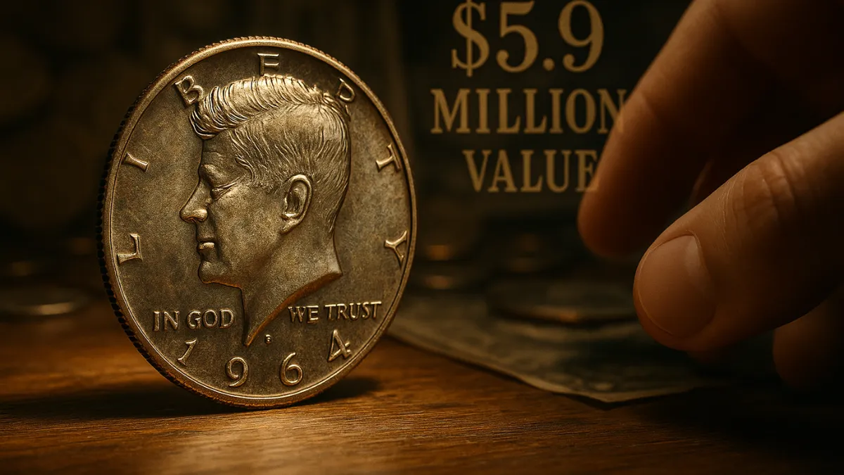 Kennedy Half Dollar Valued At $5.9 Million, Still In Circulation