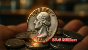 The 1965 Silver Quarter Valued at $5.6 Million, Still in Circulation