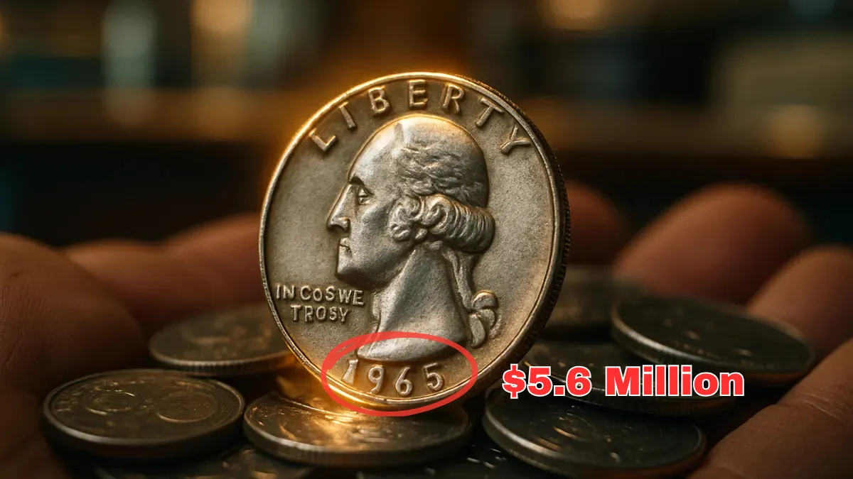 The 1965 Silver Quarter Valued at $5.6 Million, Still in Circulation